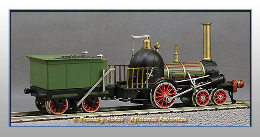 Locomotora vapor La Prussia - Berlín Potsdam